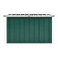Garden Storage Shed for Outdoor Use in Galvanized Steel - 150 x 75 x 100