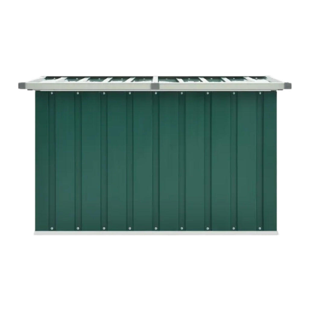 Garden Storage Shed for Outdoor Use in Galvanized Steel - 150 x 75 x 100