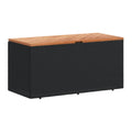 Storage chest for living room in engineered wood - 120 x 50 x 60