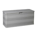 Storage box for outdoor use made of durable plastic - 90 x 40 x 40