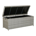 Outdoor Storage Box for Garden in Wicker - 120 x 50 x 60